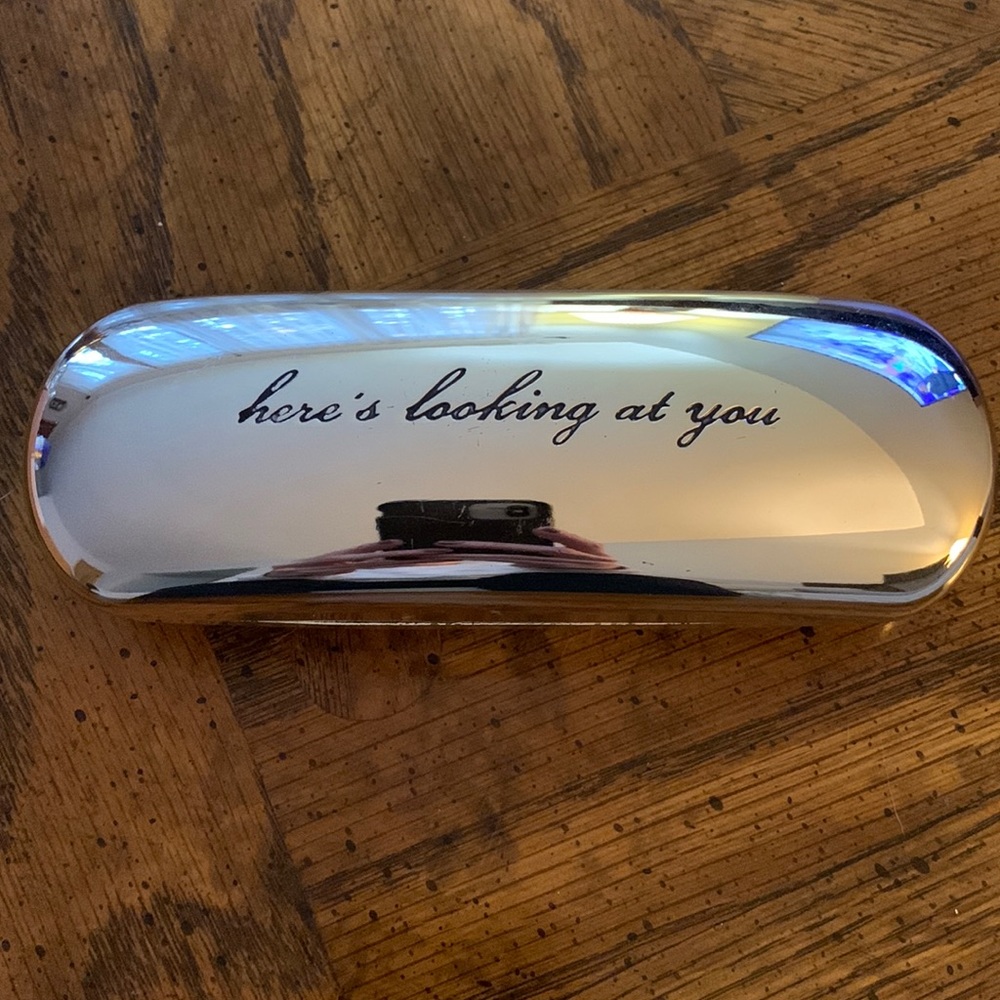 Pottery Barn Reading Glass Case